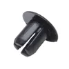 6mm noir pièces de voiture Rivet carénage corps garniture panneau attache vis Clips pour Honda ATV moto Auto voiture accessoires