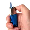 Hot Double Fire Jet Butane Lighter Torch Turbo Cigar Pipe Lighter Cigarette 1300 C Fire Windproof No GAS