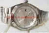 2 kleur Mannen Horloges 41 MM 5500V110A-B481 4500 V/110A-B126 Zilveren Wijzerplaat Mechanische Transparante Automatische Heren Horloge horloges