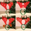 Śliczne Christmas Antler Headband Zespoły Do Włosów Biżuteria Akcesoria Non Woven Hairband Holiday Birthday Party Dostarcza Boże Narodzenie Dekoracje