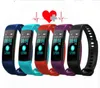 1 stücke großhandel Y5 Smart Band Uhr 6 Farbdisplay Armband Herzfrequenz Aktivität Fitness tracker Smart Armband