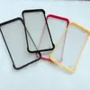 Çerçevesiz Tampon Hibrid Şeffaf Case Arka Kapak iPhone 6 6s PLUS 7 8 artı X'in XS XR XS MAX 100PCS / LOT Buzlu