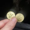 10 unidades EUA sentado liberdade pequena moeda de ouro 1880 cópia 23 mm coleção Coins181E