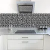 Adesivo per piastrelle Impermeabile Bagno Cucina Adesivi murali Autoadesivo Mosaico Marmo Morroco Backsplash Piastrelle Decorazioni in mattoni