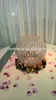 40 cm / 50cm diameter) Bruiloft Glas Cystal Stage Achtergrond Wandel Riches Honor Flowers Crystal Hanging Stand Decoratie Achtergrond Senyu0215