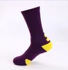 Chaussettes de sport à fond de serviette à tube haut absorbant la transpiration, antidérapantes et absorbant les chocs tirant des chaussettes, des boucles de laine et des chaussettes plus épaisses