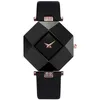 【 code: OCTEU06 】Vente chaude femmes montres de luxe nouvelle mode des femmes Robe Montres cas en céramique Bracelet en cuir Relogio Feminino Lady Quartz Montre-bracelet BRW