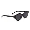 Fashion Brand designer Sunglasses kitten eye frame top quality ladies generous style uv400 protection glasses triangle cat eye sunglasses