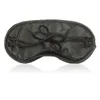 Nowy czarny satynowy materiał Sexy Black Eye Mask Patchme z zasłoniętymi oczami dorosłe gry Flirt gąbka miękka seks zabawka snu Produkty dla par 7072501