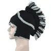 Chapeaux d'hiver amusants faits à la main, pompon rouge Cool, masque de casque de chevalier romain, bonnets de Cosplay, Gag pour hommes et femmes, cadeaux de fête k1272f