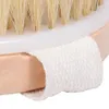 New Style Hot Dry Skin Body Soft natural bristle the SPA the Brush Wooden Bath Shower Bristle Brush SPA Body Brush without Handle 20pcs