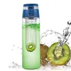 Obst Wasserflasche Sport Fitness Gesundheit Flaschen Silikon Saft machen Flasche Camping Reiseflaschen mit Tee-Ei EEA392