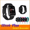 116 Plus Smart Watch Armband Fitness Tracker Heart Rate Step Counter Activity Monitor Band Wristband PK 115 Plus för Smart Cell Phone