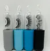 Faux cils réutilisables faits à la main avec une jolie boîte de rangement, faux cils naturels longs et épais, accessoire de maquillage pour les yeux, 16 modèles disponibles DHL