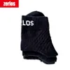 3 par/lote tamaño 40-43 marca zerlos calcetines de alta calidad hombres algodón tripulación calcetines negro blanco gris compresión feliz hombres