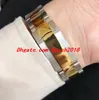 3 Style Men Watch Automatic Movement Asia 2813 Sapphire Luminous 41mm Black Dial Gold Silver Steel Bracelet Luxury Wristwatch