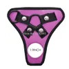 Регулируемый ремешок с двойным отверстием на брюки для фаллоимитатора для лесбийской пары кожаный ремень жгут страпона для взрослых Игрушка для женщин Y200421