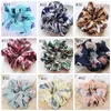 Amerikaanse voorraad scrunchies hoofdband dot streep haarbanden grote darm haar banden touwen meisjes paardenstaarthouder trendy haaraccessoires 65 ontwerpen