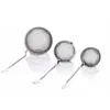 New S M L Stainless Steel Mesh Tea Balls 5cm Tea Infuser Strainers Filters Interval Diffuser For Tea Kitchen Dining Bar Tools