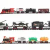 الكلاسيكية الكهربائية ديناميكية البخار RC Track Track Train Model Toy Toy للأطفال القابل لإعادة الشحن