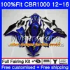 Iniezione per HONDA CBR 1000RR 2012 2013 2014 2015 2016 273HM.54 CBR1000 RR CBR 1000 RR CBR1000RR 12 13 14 15 16 Carenature Rothmans Blue hot