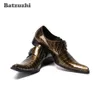 Batzuzhi Handgemachte Herrenschuhe Zapatos Hombre Western Oxford Schuhe Männer Schnalle Formale Leder Kleid Schuhe Party und Hochzeit