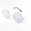 Металлические круглые рамки дизайнер солнцезащитные очки Cool Men Sun Glasses с красочными линзами 5 цветов оптом