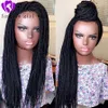 Long Braided Hair Synthetic Lace Front Wigs Handmade Collection Braideds With Baby Hair Box Braided Wig for Black Women2000