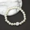 Isang Trendy Elegancka Pearl Wild Fashion Designer Wisiorek Naszyjniki Zestaw Biżuterii Kobiet Pearl Naszyjnik Bransoletka Kolczyki Biżuteria Bridal