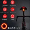 X-Lite100 COB LED LED Ogon Rowerowy Lampa Rowerowa Inteligentna Hamulec Light G Sensor