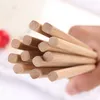 Naturliga Bamboo Chopsticks Traditionell Vintage Handgjorda Kinesiska Middag Chopsticks Hem Kök Bordsväska Partihandel Snabb Frakt QW9761