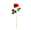 High quality artificial flowers single stem cloth rose flowers for Wedding home decorations valentine day gift artificial rose flowers