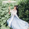 Китайский традиционный Fairy Costume National Hanfu Outfit платье древней династии Хань принцессы Одежда народного танца CostumeDQS1641