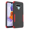 Für LG Stylo 6 K51 K31/ARISTO5 plus Gummibeschichtung Matte Armor PC+TPU Triple Bumper Für Samsung A21 A11 A01 Handyhülle