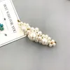 pearl hair clip barrettes fashion korea accessories imitiation for women girls handmade pearl flowers hairpins