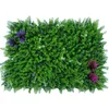 Plante Verte Artificielle Faux Verdure Pelouse DIY pour La Maison Jardin Mur Aménagement Paysager Pelouses En Plastique Porte Boutique Toile De Fond Image Herbe 600 * 400mm