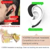 Y-12 Sport Auricolare Bluetooth senza fili Auricolare stereo Conduzione ossea Cuffie Bluetooth Senza tappi per le orecchie Con microfono per Samsung iPhone x 8 Plus