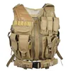Outlife Army Tactical Vest Sport Camo Hunting Vest Molle Wargame Outdoor CS Swat Shooting Hunting With Holster