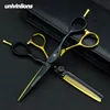 5.5 Hair Cutting Scissors Kit 6.0 Barbers Hair Shears Hair Cutting Thinning Scissors Sharp Blade Hairdressing Tools Professional Clipper Set