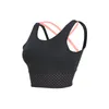 Vansydical Dames Fitness Gewatteerde Compressie Sport Bra Sportkleding Sneldrogende Dames Sport Elastische Crop Top