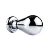 Adultos Anal Beads Aço inoxidável metal Plug Anal Dildo próstata Massager eróticas Sex Toys produtos Butt Plug Adulto Gay Buttplug Y191030