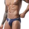 Sexig solid bikini badkläder män simma briefs gay mens baddräkt simma kostym sunga strand surfa vatten sport bär man bad kort