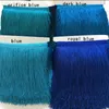 20m /lot 15cm Wide Lace Fringe Trim Tassel Fringe Trimming For DIY Latin Dress Stage Clothes Accessories Lace Ribbon