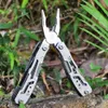 Yeni Açık EDC Gümüş Multitool Cep Katlanır Pense Kamp Araçları Survival Bıçak Çok Aracı Pense Conbination