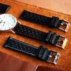 Onthevel Leather Watch Strap 18mm 19mm 20mm 22mmウォッチバンドブレスレット多孔質ウォッチバンドメンズリストウォッチバンドY200918183r