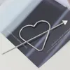 Korean Barrette Star Heart Design Metal Pearl Hair Clips for Women Hair Accessories Gold Hairpin Heart Star Pannband Holder274V