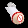 MizzZee vagin Anal mâle Double Tunnels Masturbation tasse hommes réaliste chatte mâle masturbateurs aspiration vibrateur Sex Toys J1607