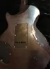Custom Joe Perry Gold Rush Aged Relic Antique E-Gitarre China Wilkinson Tremolo Bridge, einzelner Humbucker, geschnitztes Axcess-Halsgelenk, Chrom-Hardware