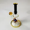 10 Inch Glass Bongs 5mm Thick Oil Dab Rigs Showerhead Perc Heady Glass Water Pipes With 14mm Female Joint With Bowl CS1223
