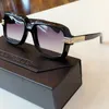 Legends Crystal Gold Square Sunglasses 607 des lunettes de soleil Men sun glasses New with Box